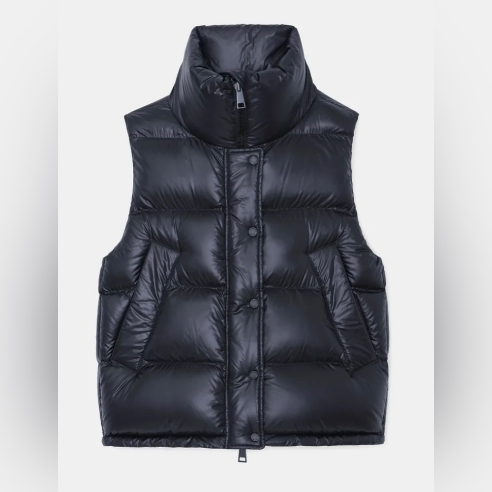 Lafayette 148 black reversible puffer down best, XL